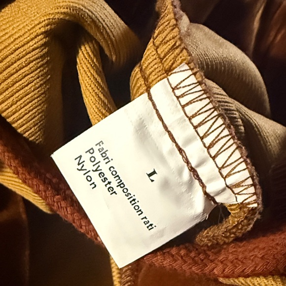 Rust Brown Velvet Barrel Pants - Picture 8 of 8